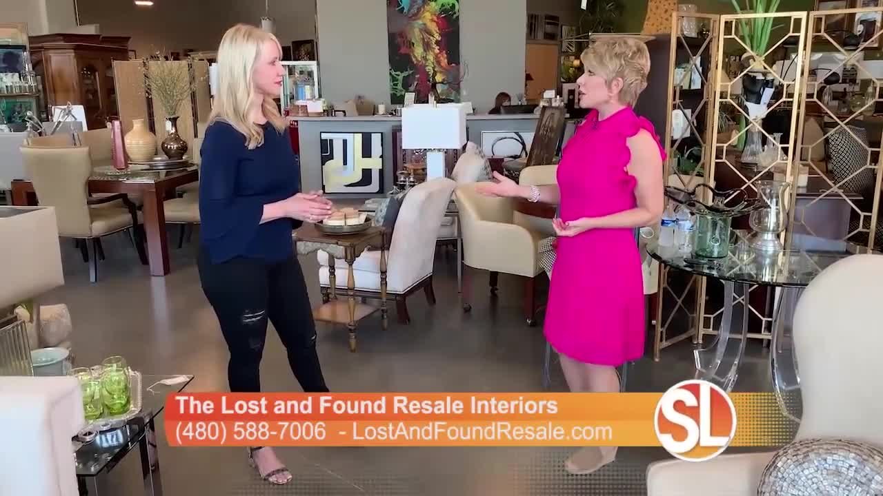 The Lost and Found Resale Interiors means if you like it, you buy it and you bring it home that day!
