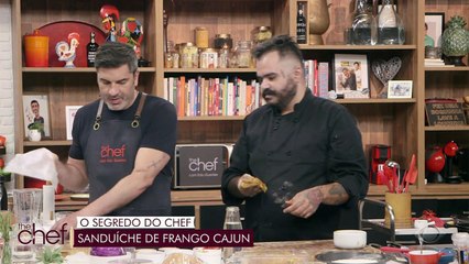 TEMPERO CAJUN / SANDUÍCHE DE FRANGO CAJUN