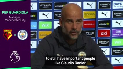 Football has to be grateful for Ranieri - Guardiola