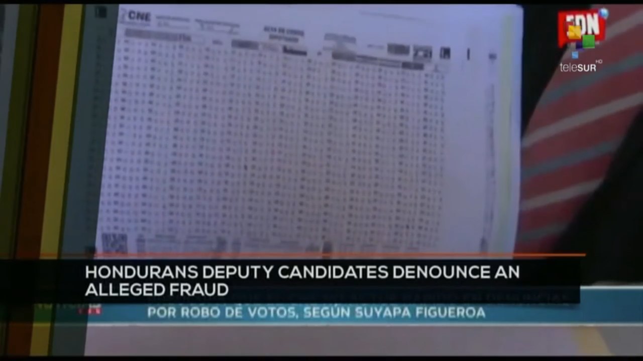 FTS 12:30 03-12: Hondurans deputy candidates denounce an alleged fraud
