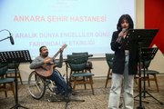 Ankara'da engelli sanatçı ve sporcular hünerlerini sergiledi