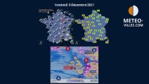 prévisions météo de mardi 30 novembre 2021