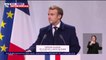 Emmanuel Macron: "Joséphine Baker ne défendait pas une couleur de peau (...) sa cause était l'universalisme"