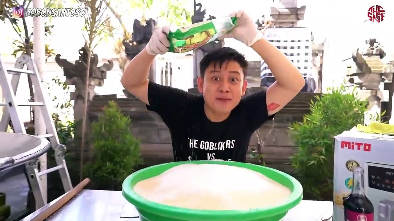 REKOR BIKIN PERMEN SQUID GAME TERGEDE! PLETEKINNYA SUSAH BANGET!