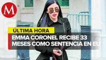 Sentencian a tres años de cárcel en EU a Emma Coronel, esposa de 'El Chapo'