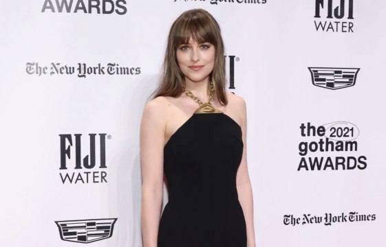 Dakota Johnson Wore an Elevated Little Black Dress to the Gotham Awards