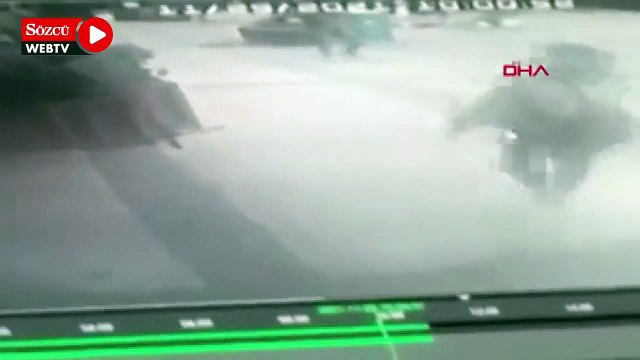 Tuğba işe giderken sokak ortasında yumruklu saldırıya uğradı; o anlar kamerada