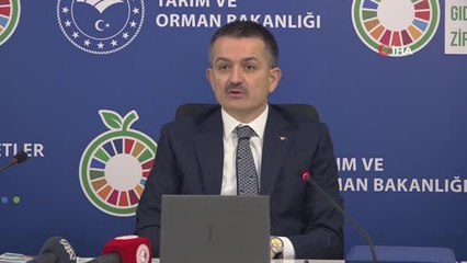 Bakan Pakdemirli: "Güvenilir gıdaya herkesin makul fiyatlarla erişimi"