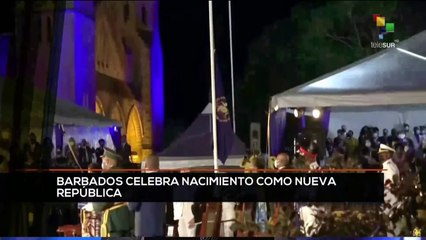 teleSUR Noticias 15:30 30-11: Barbados se convierte en nueva República
