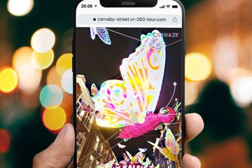 London's Christmas Light Display on Carnaby Street Is Going Virtual This Year — How to See It From Home