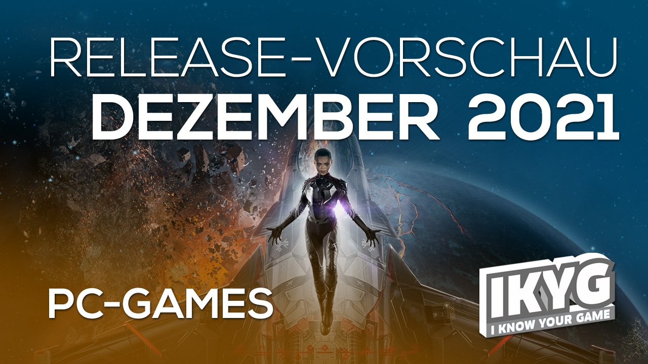 Games-release-vorschau - dezember 2021 - pc