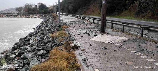 Yalova'da Lodos kabusu yeniden etkili olmaya başladı