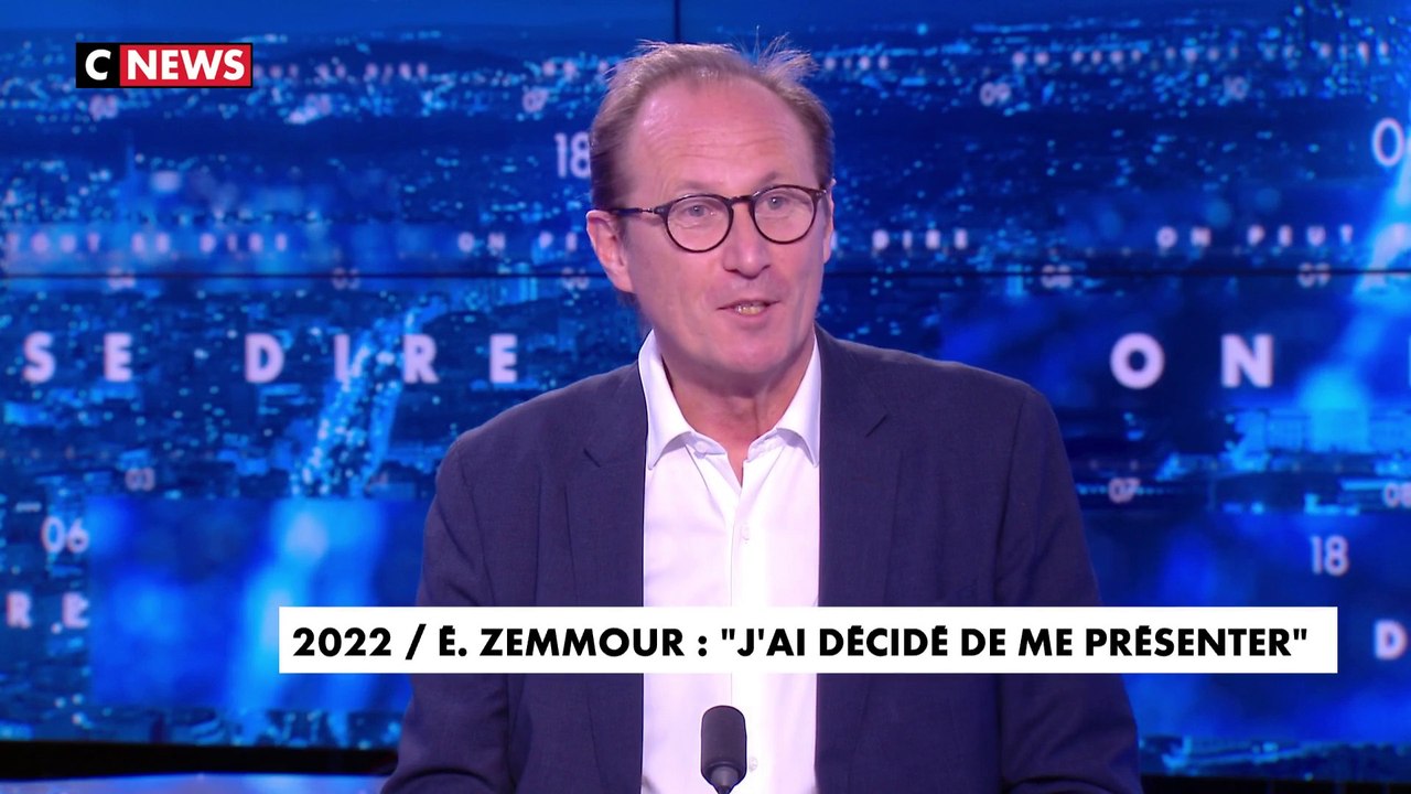 Bruno Fuchs sur la vidéo d'Éric Zemmour : «Il est seul avec lui-même, il vit dans une iconographie»