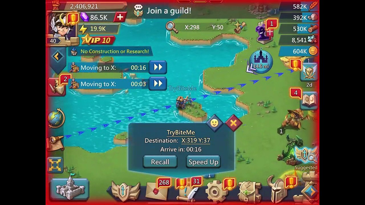 Lords Mobile - Adventure Log