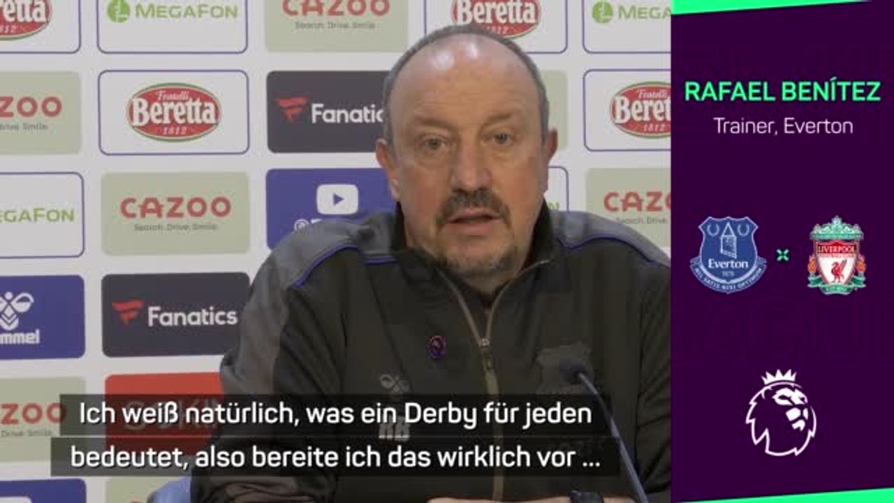 Benítez vor Liverpool: 'Weiß, was Derby bedeutet'