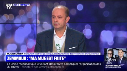Olivier Ubéda affirme que le clip d'Éric Zemmour a été "passé au crible de l'équipe juridique" du candidat