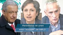 Yo estoy con Carmen Aristegui, dice Jorge Ramos ante “ataques” de AMLO