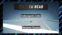 Indianapolis Colts at Houston Texans: Over/Under