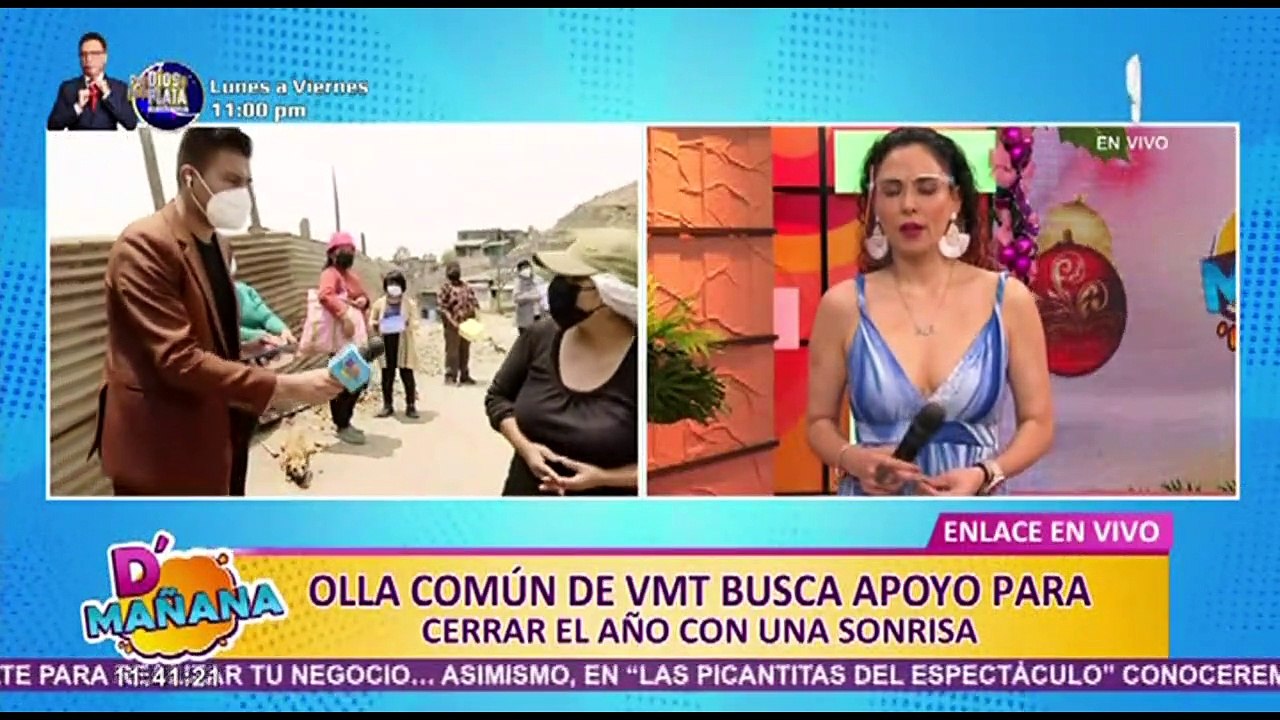 VMT: madres de olla común buscan apoyo para cerrar el año con una sonrisa