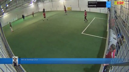 But de Santiago (2-2) - SOYEUX FC Vs DARKFIVE - 30/11/21 19:00 - LIGUE 3 - Poitiers Game Parc