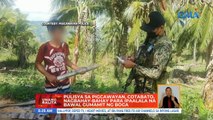Pulisya sa Pigcawayan, Cotabato, nagbahay-bahay para ipaalala na bawal gumamit ng boga | UB