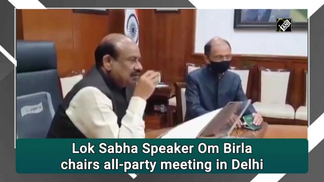Lok Sabha Speaker Om Birla chairs all-party meeting in Delhi