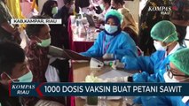1000 Dosis Vaksin Buat Petani Sawit