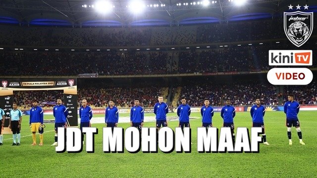 Tewas kepada KL City, JDT mohon maaf kepada penyokong