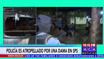 Ambulancia es consumida por las llamas de fuego en SPS