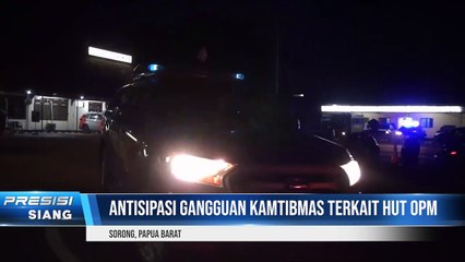 Patroli Gabungan TNI-Polri terkait Harkamtibmas di Kota Sorong