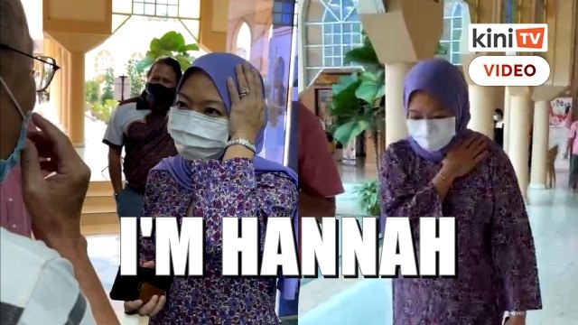 Hannah Yeoh wears hijab to community event at mosque