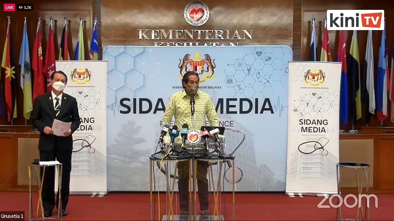 LIVE: Omicron in Malaysia - Health Minister Khairy Jamaluddin holds press conference