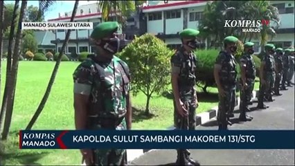 Kapolda Sulut Sambangi Makorem 131 Santiago