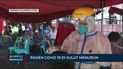 Pasien COVID-19 Di Sulut Menurun