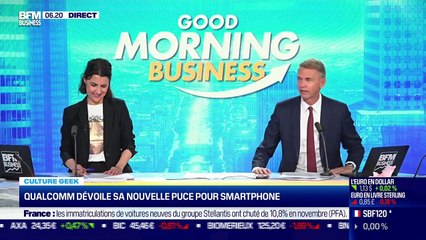 Culture Geek : Qualcomm dévoile sa nouvelle puce pour smartphone, par Frédéric Simottel - 01/12