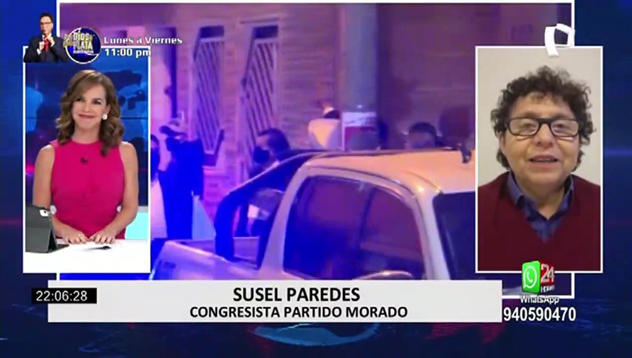 Susel Paredes: "La vacancia no es la ruta correcta ni constitucional para sacar al presidente Castillo"