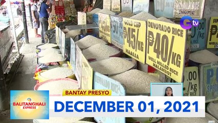 Balitanghali Express: December 1, 2021  [HD]