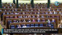 El baboso saludo de Marlaska a un diputado de Bildu tras el cambalache con los presos de ETA