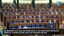 El baboso saludo de Marlaska a un diputado de Bildu tras el cambalache con los presos de ETA