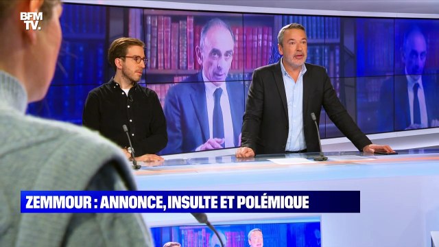 L’édito de Matthieu Croissandeau: Zemmour, annonce, insulte et polémique - 01/12