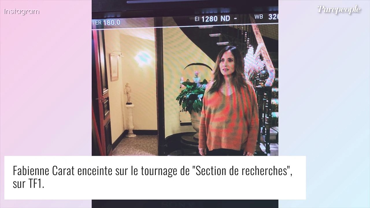 Fabienne Carat enceinte : baby bump très volumineux en tournage, accouchement imminent !