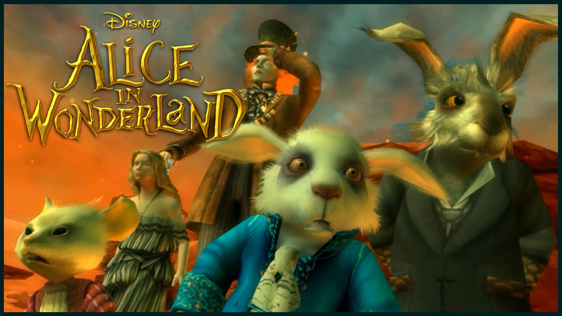 Alice in Wonderland All Cutscenes Full Game Movie PC Wii