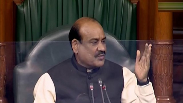LS Speaker Om Birla pulls up MP for raising slogans