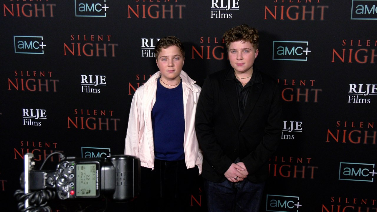 Hardy Griffin Davis, Gilby Griffin Davis "Silent Night" Los Angeles Special Screening Red Carpet