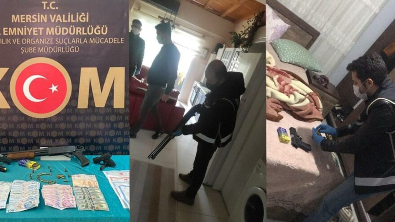 Mersin’de tefecilere operasyon