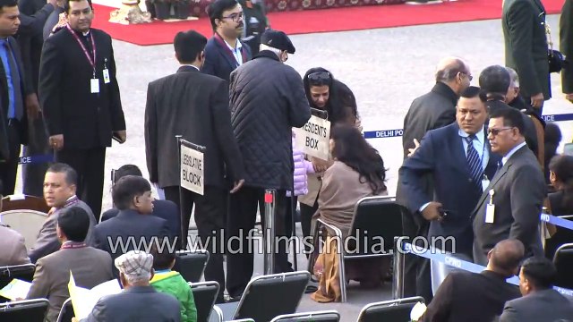 Prime Minister Narendra Modi arrives in massive BMW cavalcade with Z plus security