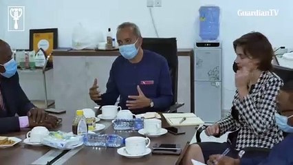 World Bank team discusses fuel subsidy during visit to The Guardian