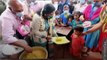 Puducherry Lt. Guv Dr. Tamilisai Soundararajan Visits Relief Camp, Serves And Dines With People