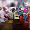 Puducherry Lt. Guv Dr. Tamilisai Soundararajan Visits Relief Camp, Serves And Dines With People