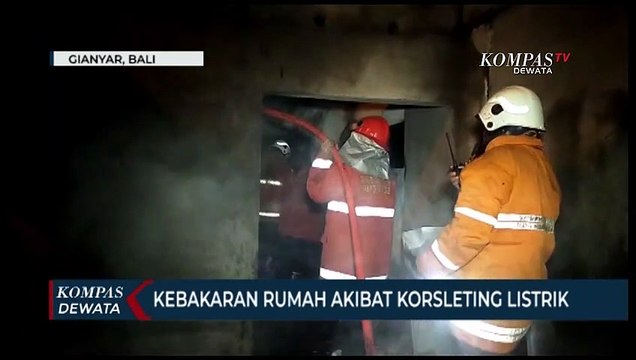 Kebakaran Rumah Akibat Korsleting Listrik